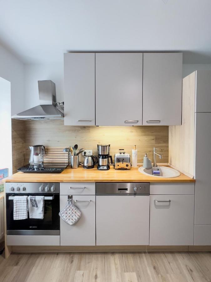 Schoene Helle & Gemuetliche Wohnung In Altstadtnaehe Érfurt Habitación foto