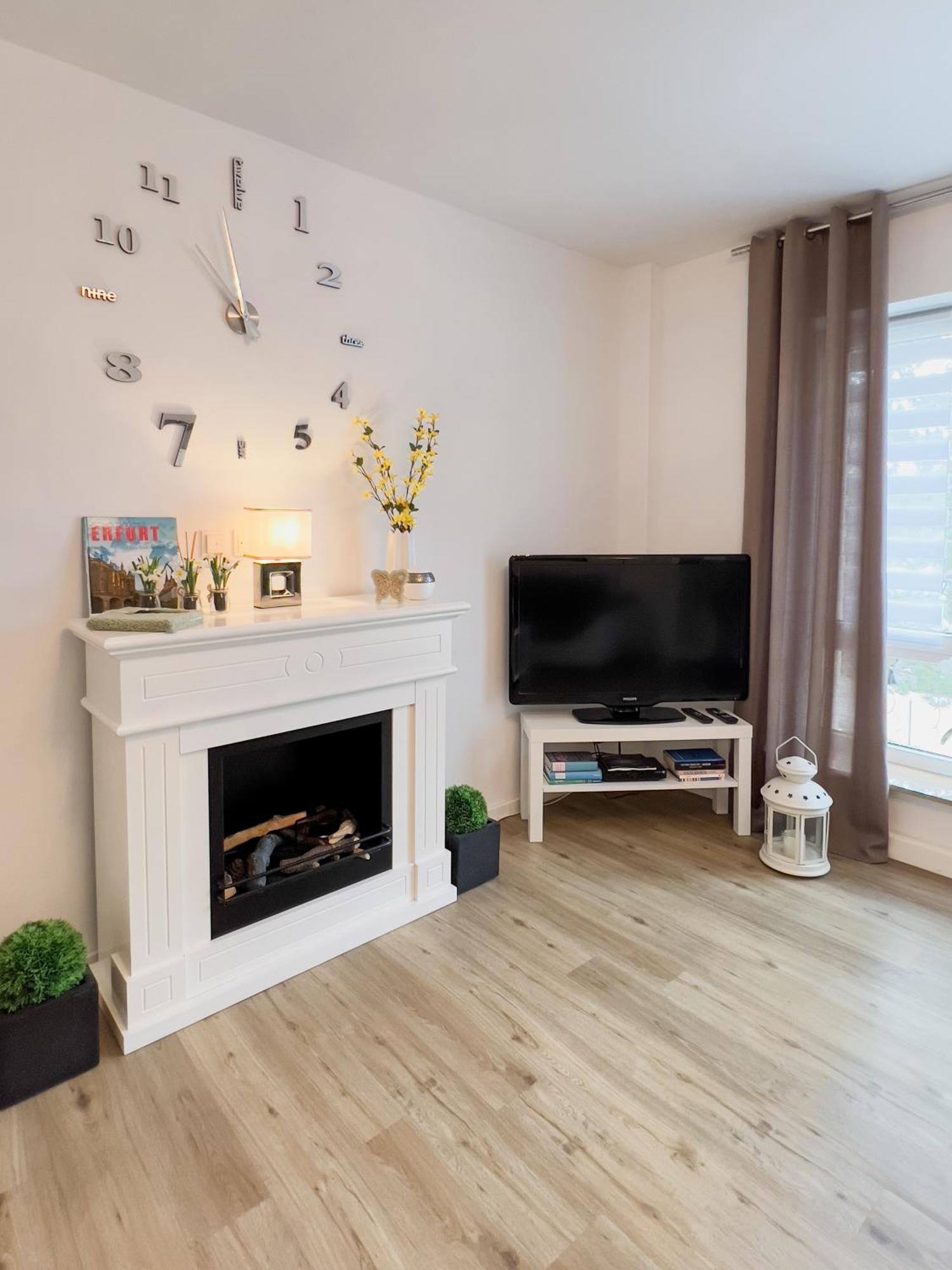 Schoene Helle & Gemuetliche Wohnung In Altstadtnaehe Érfurt Habitación foto